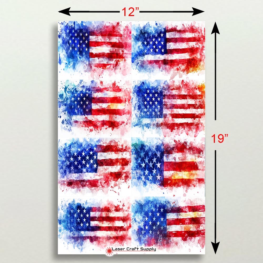 American Flag Art - Creative Tile