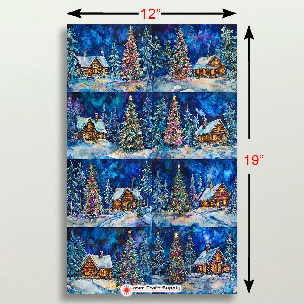 Christmas Cabin - Creative Tile