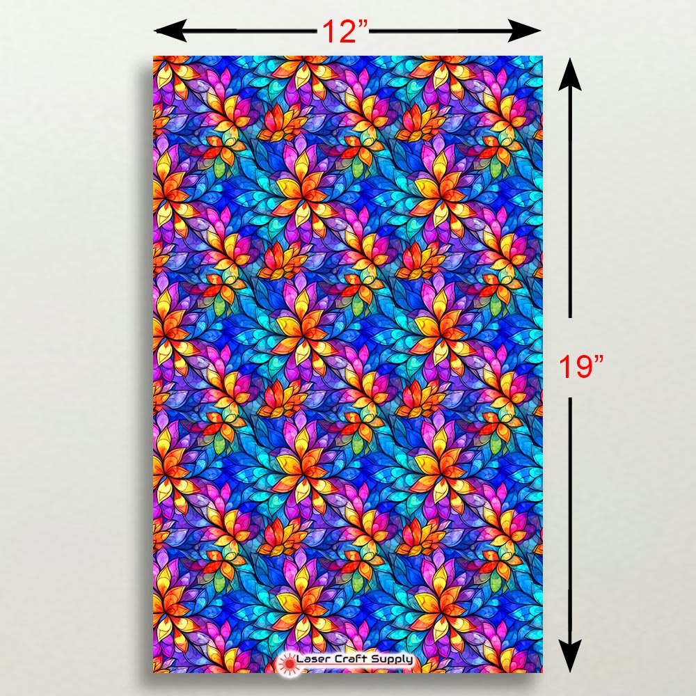 Creative Cast Acrylics - Colorful Flowers Stacked
