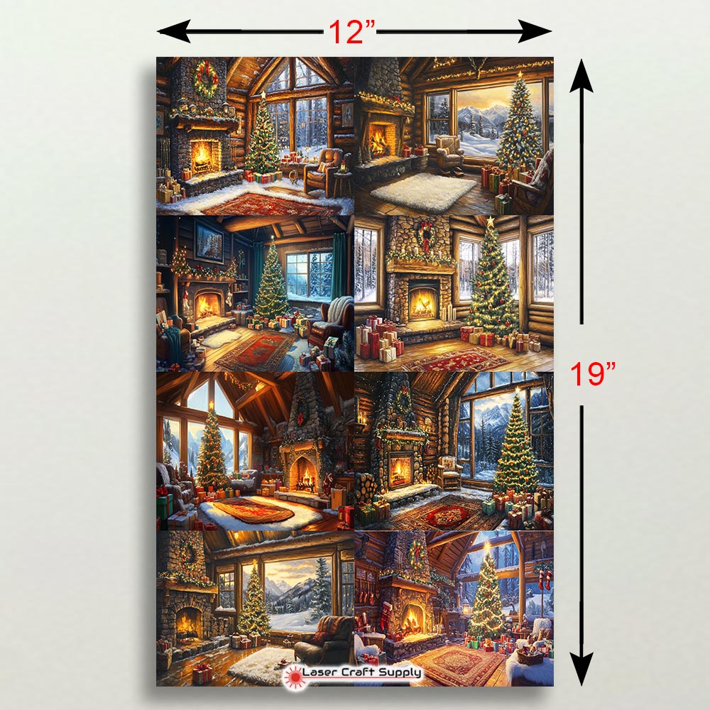 Cozy Christmas Cabin - Creative Tile
