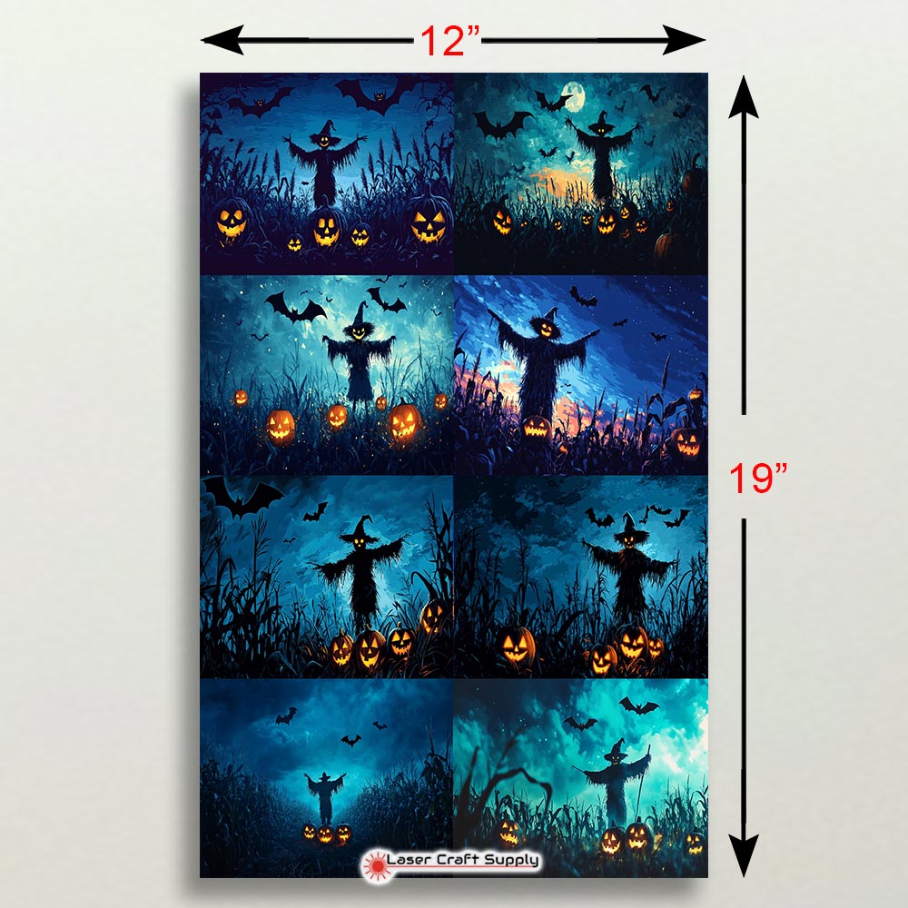 Jack O Lanterns and Scare Crow - Creative Tile