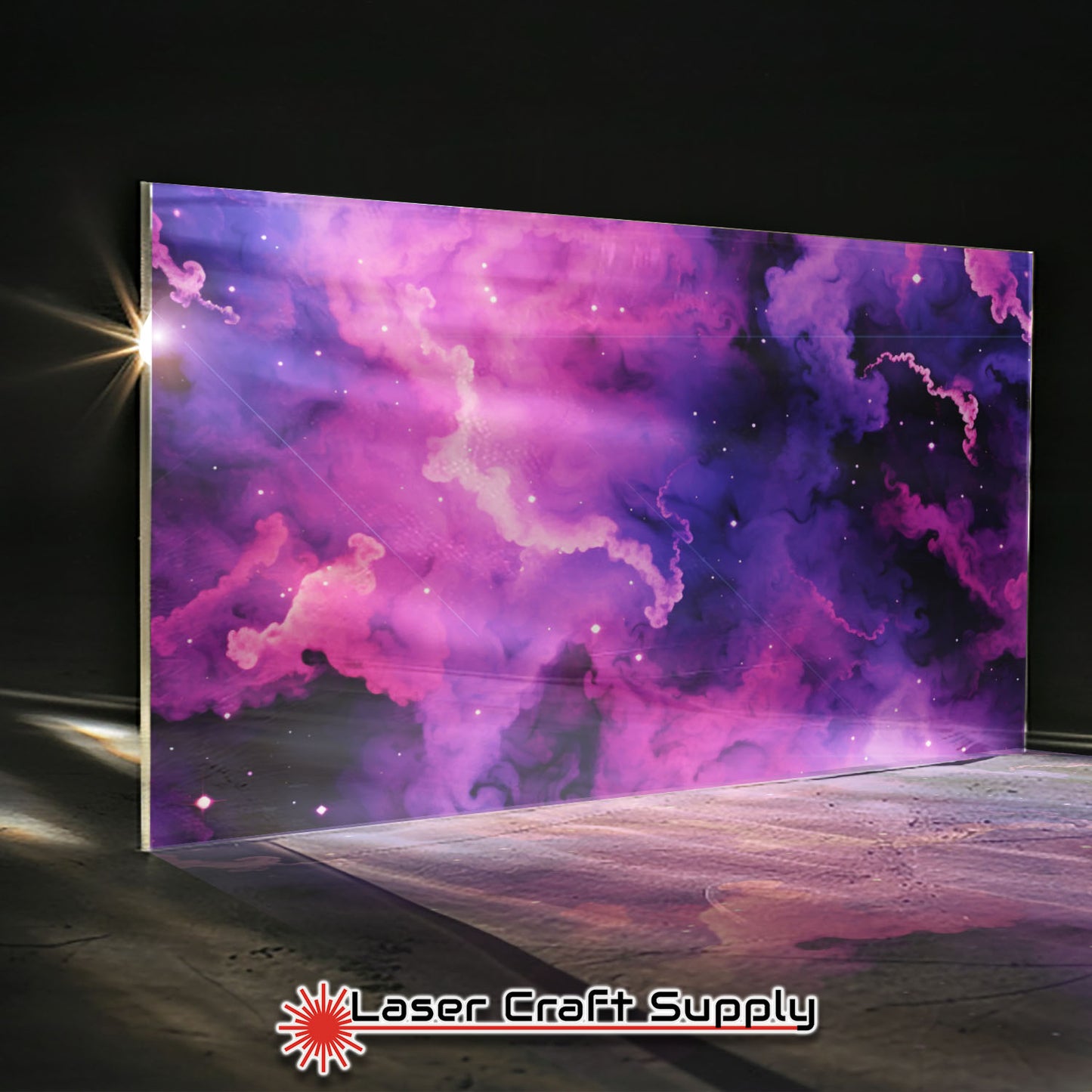 Creative Cast Acrylics - Pink & Purple Nebula