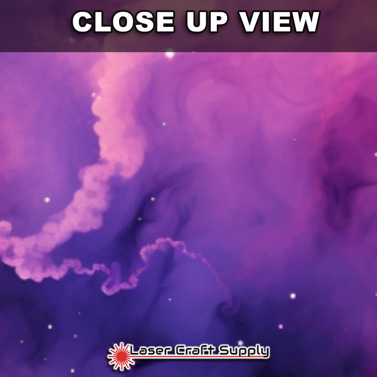 Creative Cast Acrylics - Pink & Purple Nebula