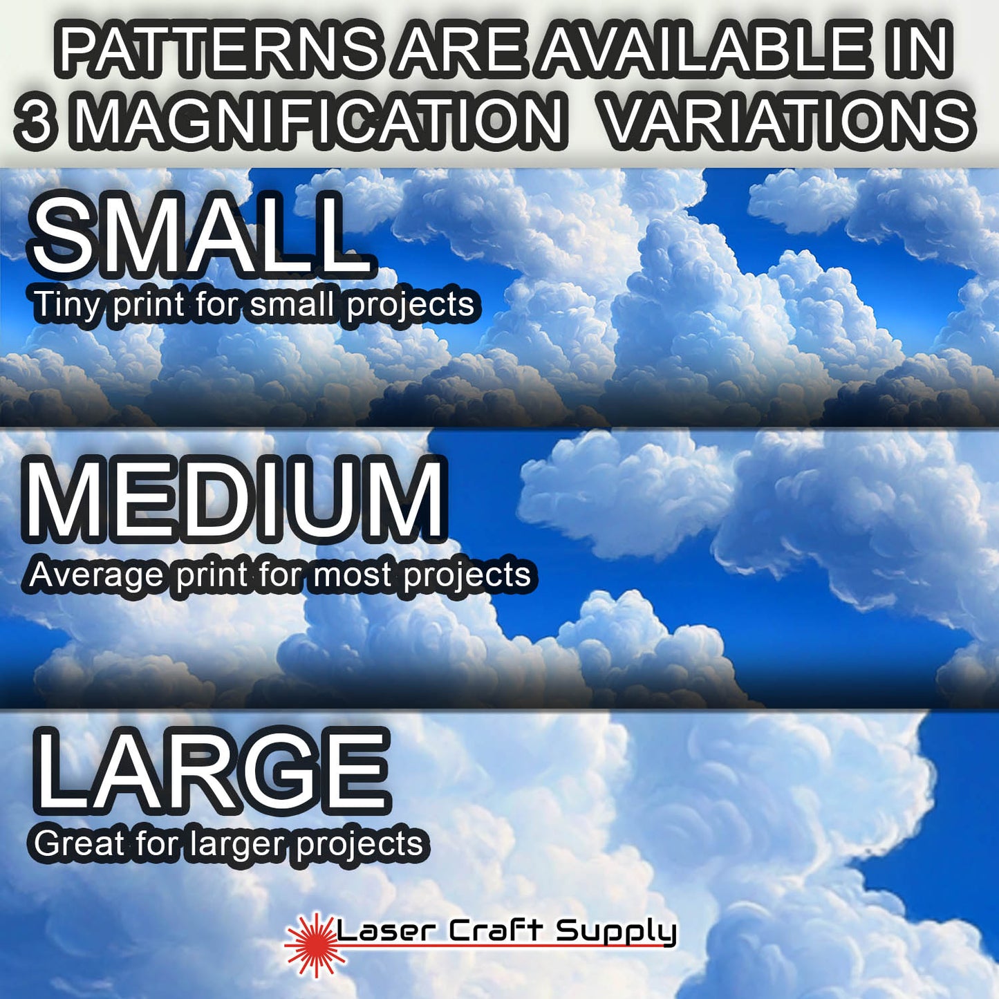 Puffy Clouds on Blue Sky - Creative Cast