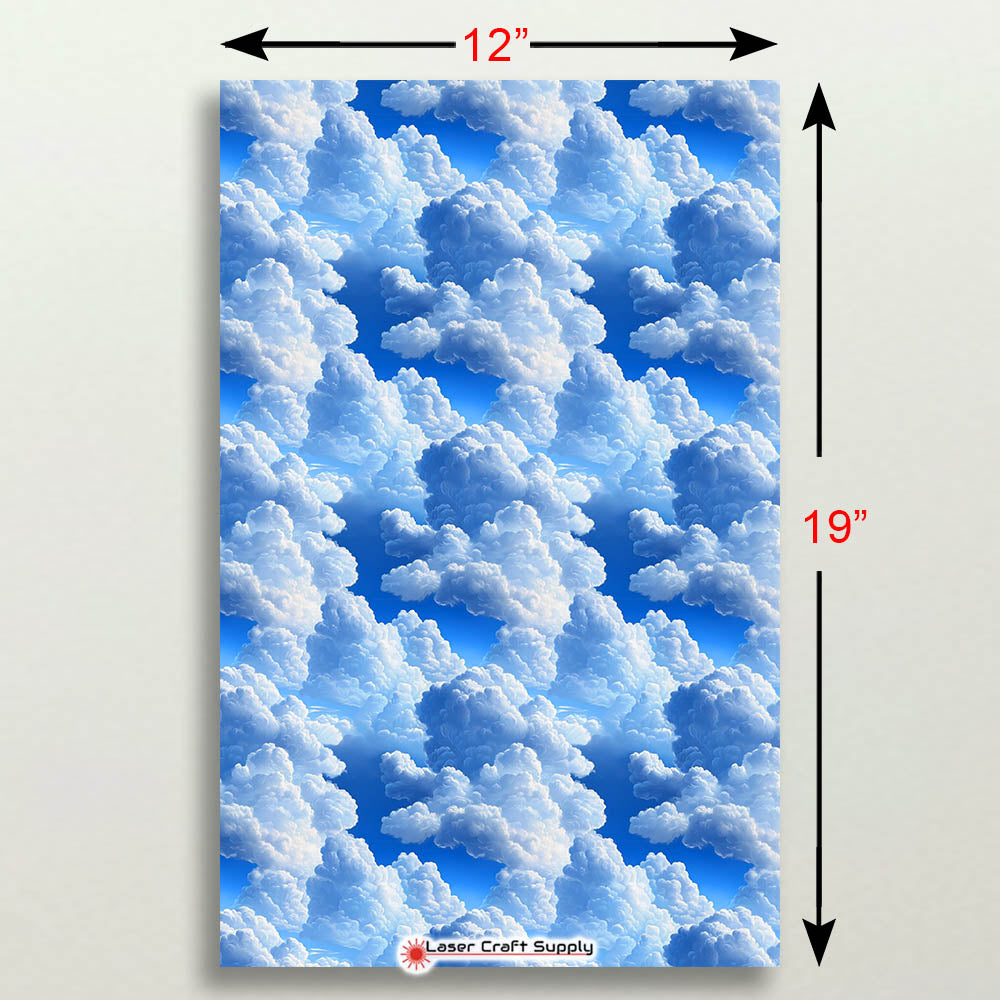 Puffy Clouds on Blue Sky - Creative Cast