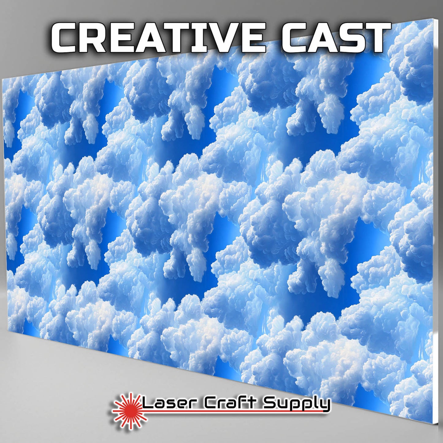 Puffy Clouds on Blue Sky - Creative Cast