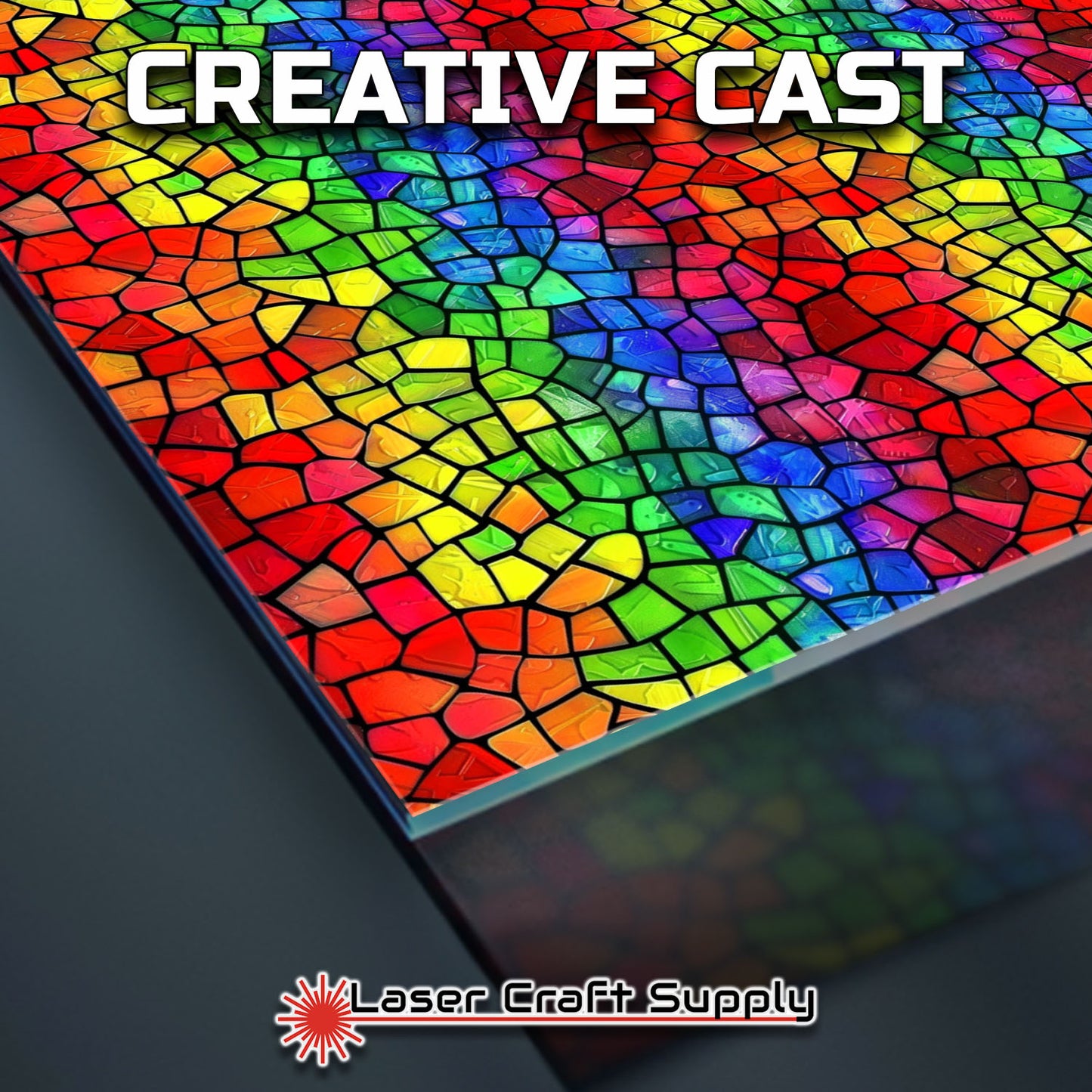 Creative Cast Acrylics - Color Crystals - Stained Glass