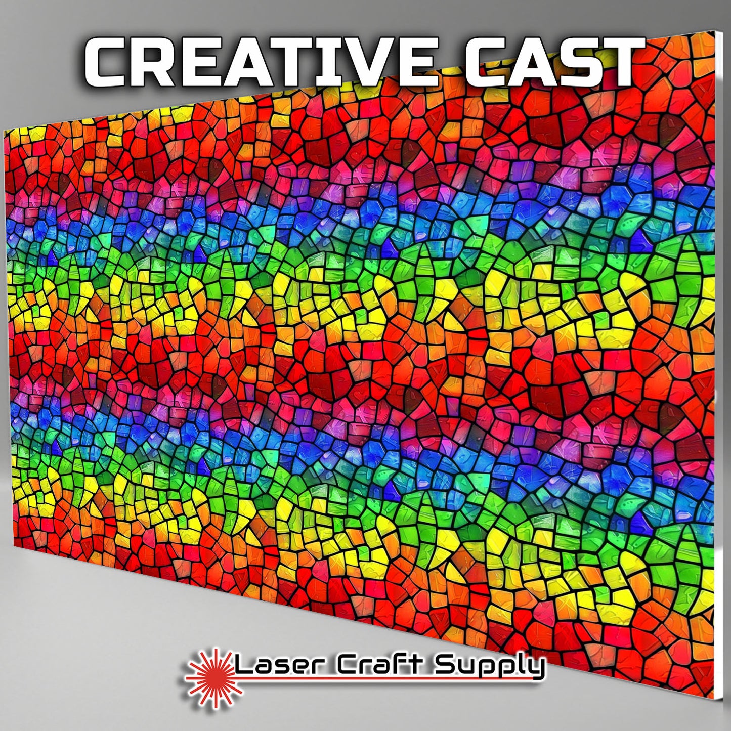 Creative Cast Acrylics - Color Crystals - Stained Glass