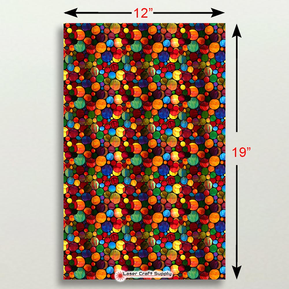 Creative Cast Acrylics - Color Dots - Stained Glass