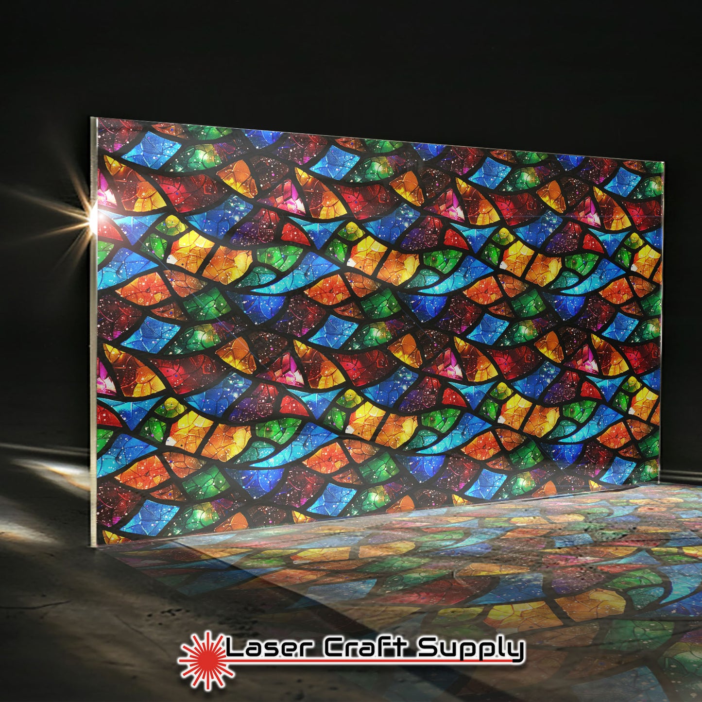 Creative Cast Acrylics - Colorful Glass- Stained Glass