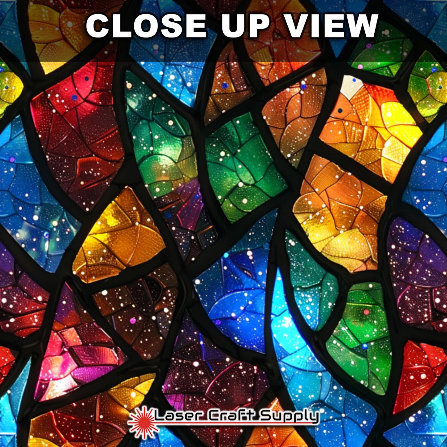Creative Cast Acrylics - Colorful Glass- Stained Glass