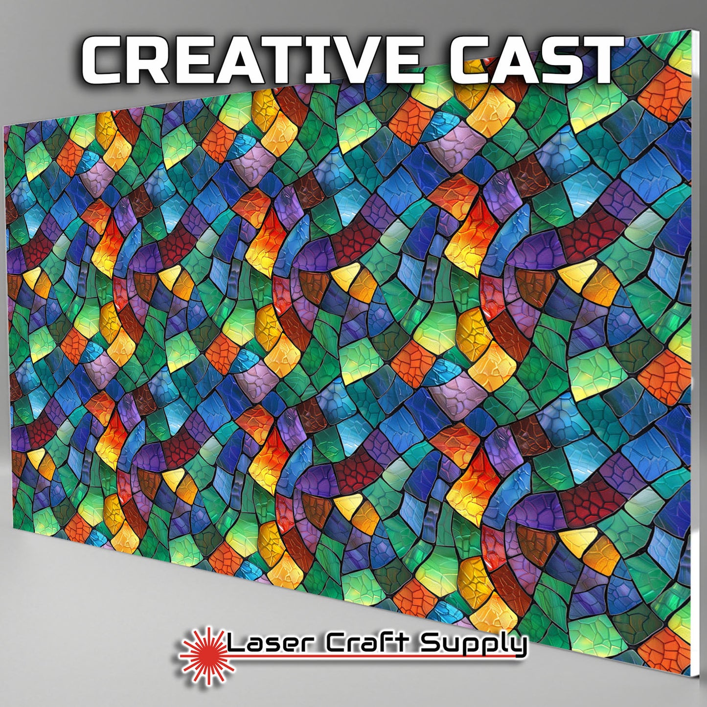 Creative Cast Acrylics - Color Hills - Stained Glass