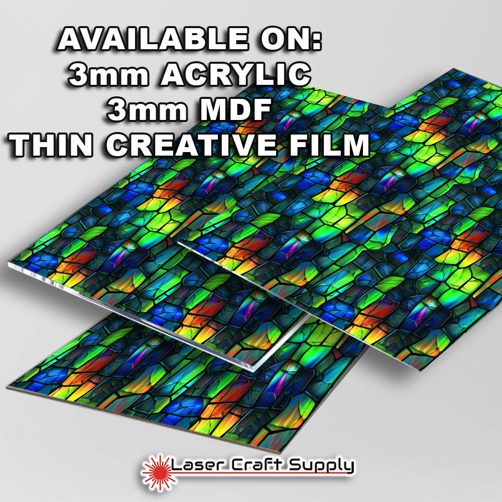 Creative Cast Acrylics - Wild Color Skin - Stained Glass
