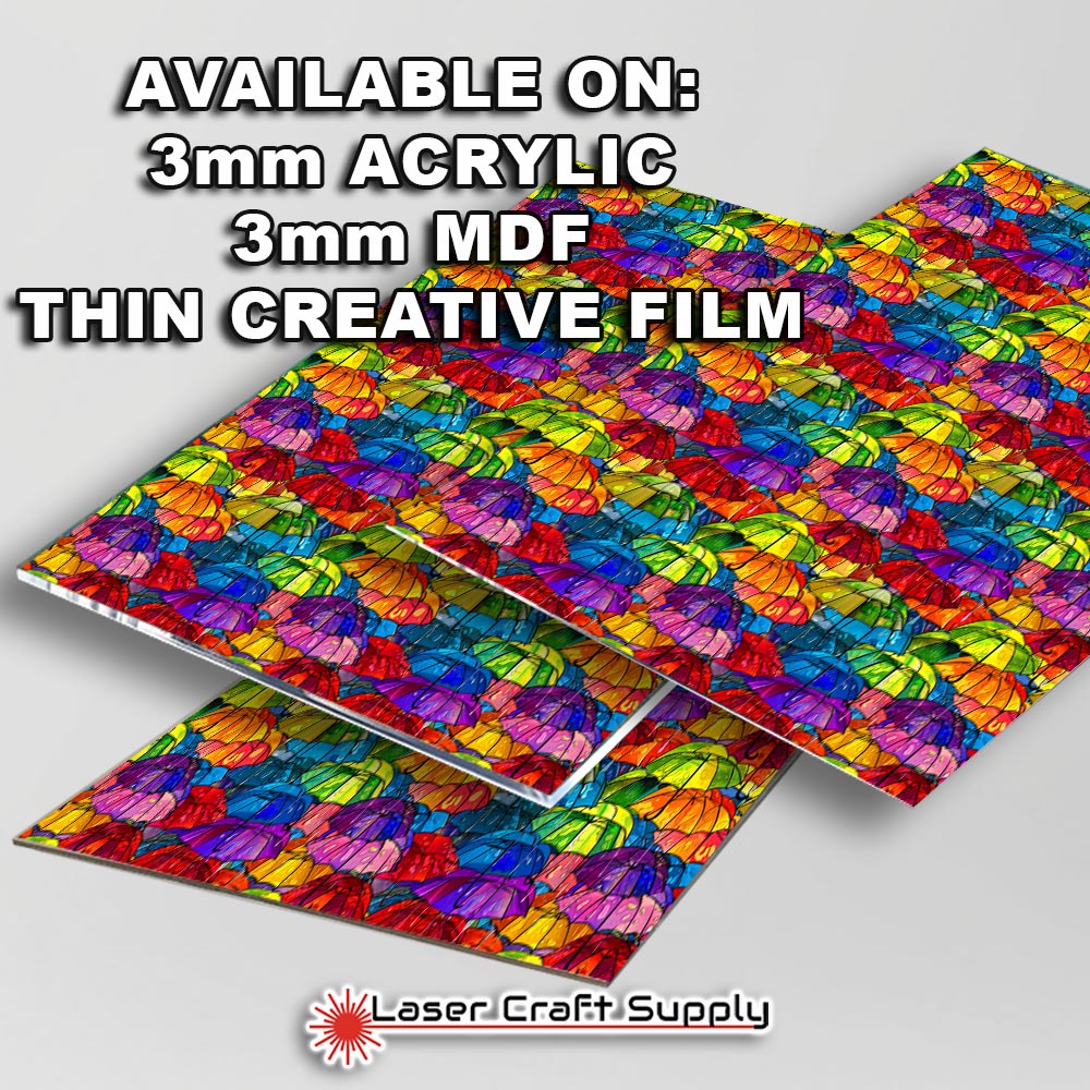 Creative Cast Acrylics - Umbrellas in Color