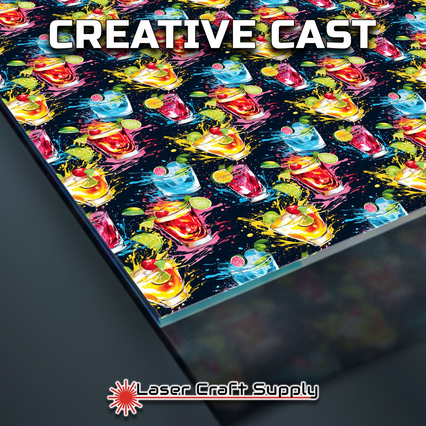 Creative Cast Acrylics - Wild Splash Drinks