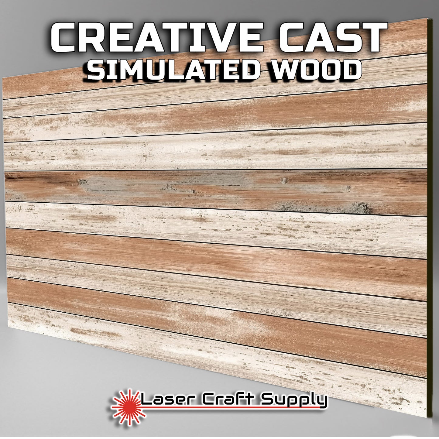 Rustic Natural Wash Wood Planks