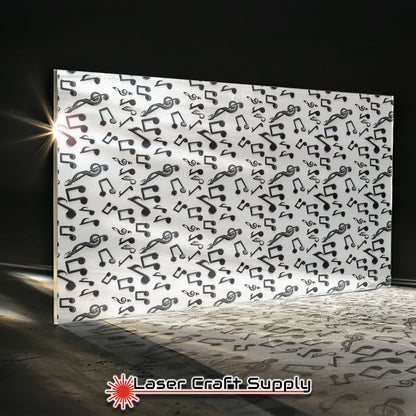 Creative Cast Acrylics - Music Notes