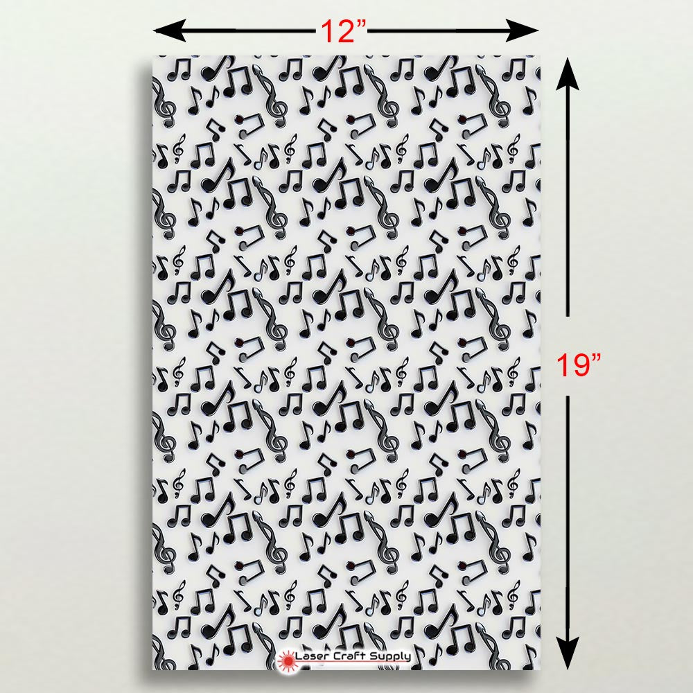 Creative Cast Acrylics - Music Notes