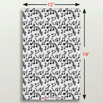 Creative Cast Acrylics - Music Notes