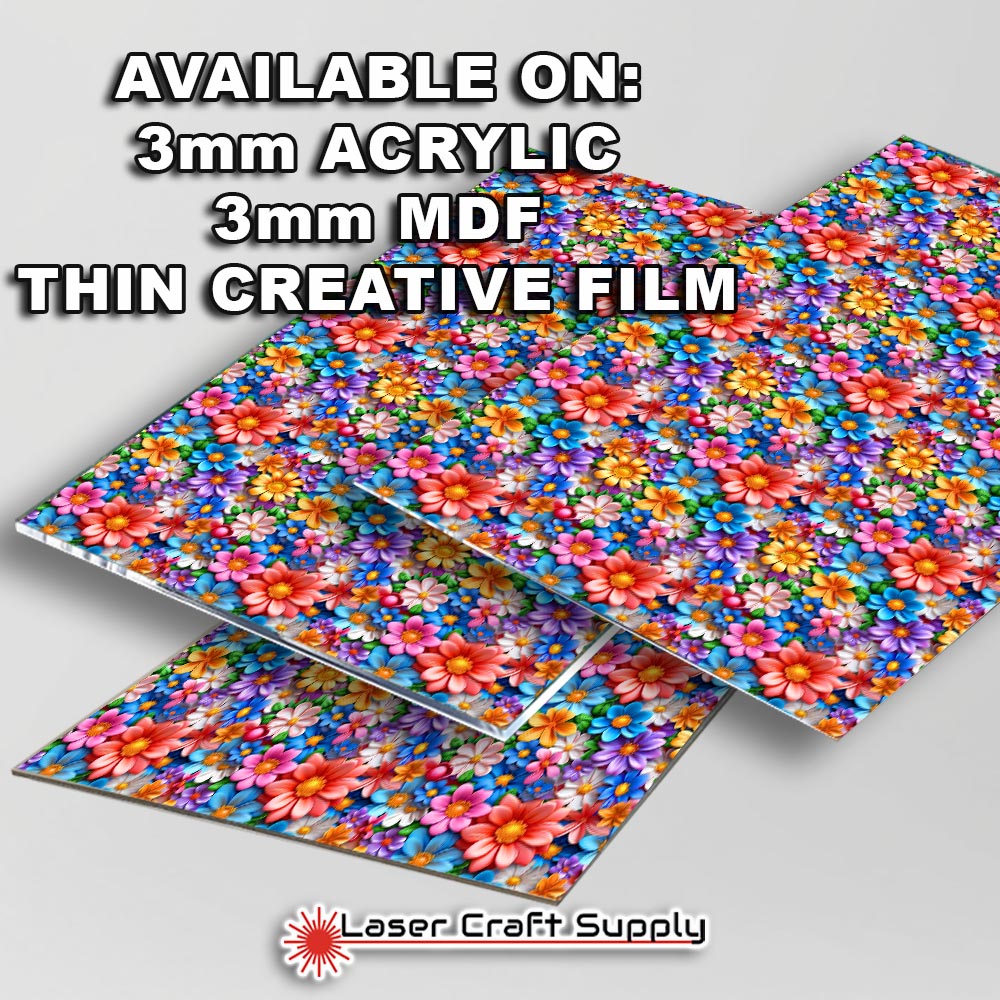 Creative Cast Acrylics - 3D Flowers