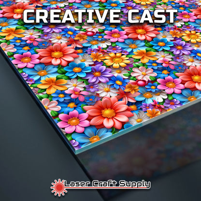 Creative Cast Acrylics - 3D Flowers