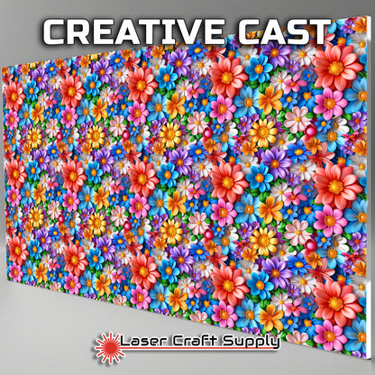 Creative Cast Acrylics - 3D Flowers