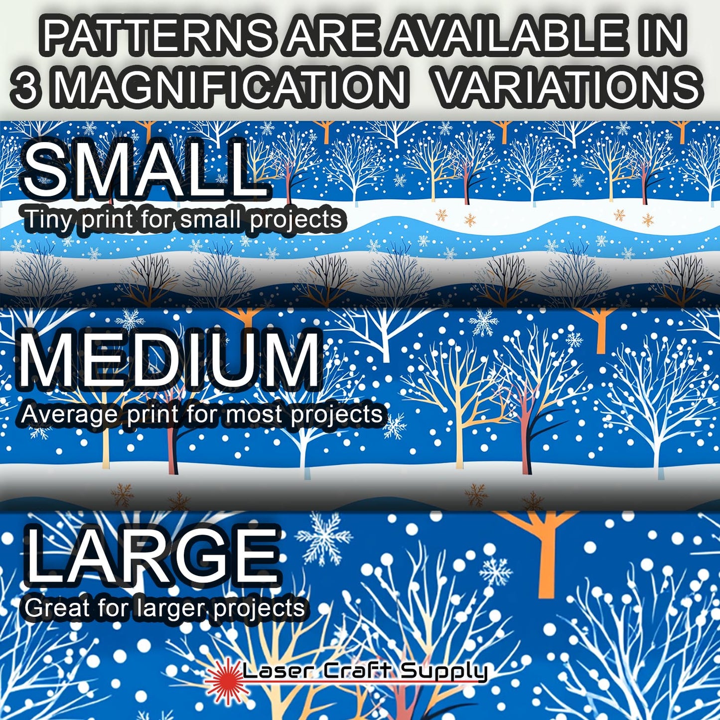 Creative Cast Acrylics - A Christmas Walk