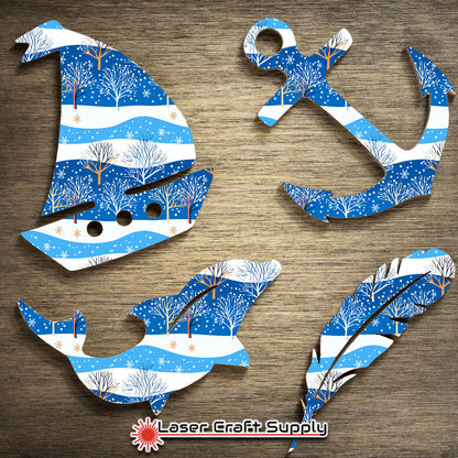 Creative Cast Acrylics - A Christmas Walk