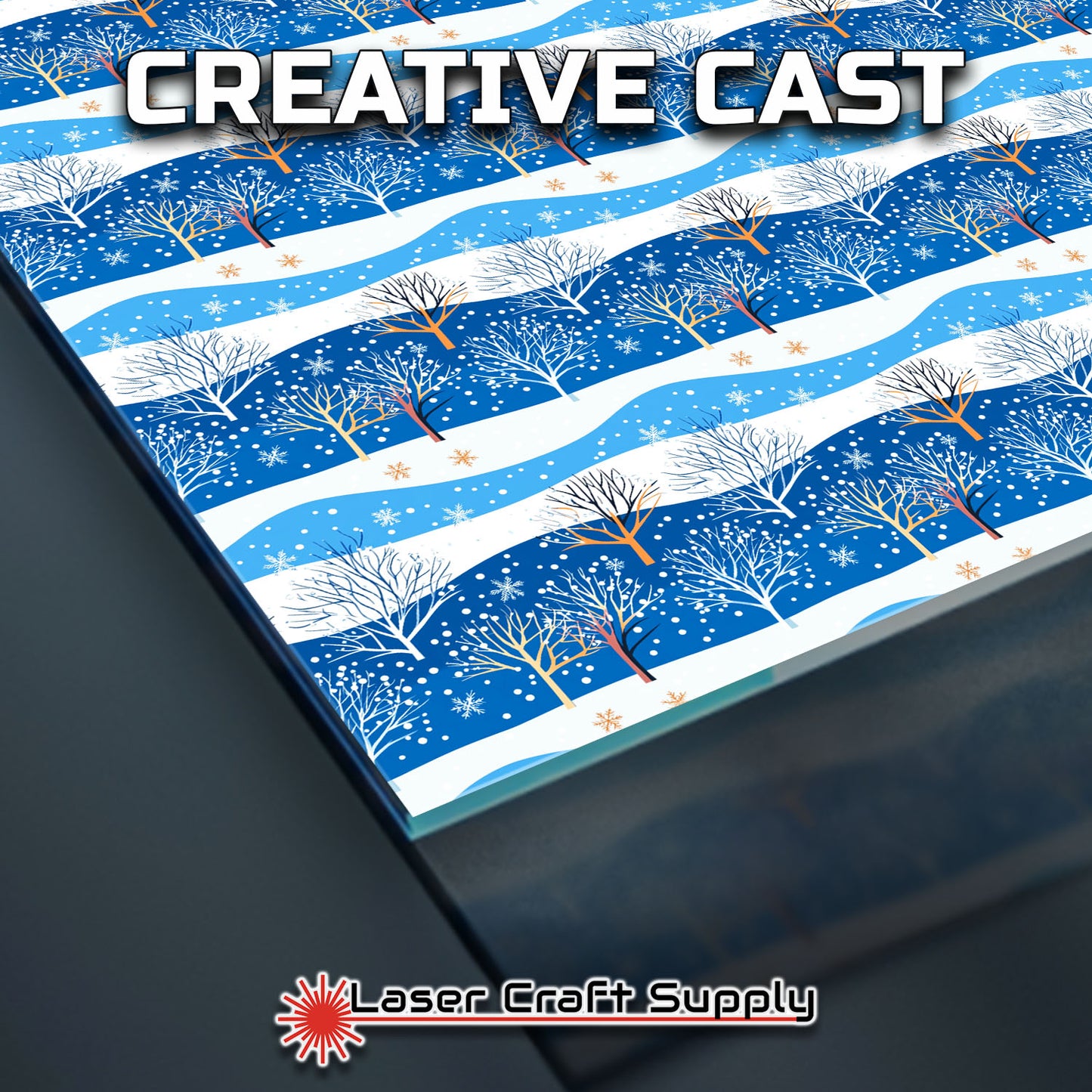 Creative Cast Acrylics - A Christmas Walk