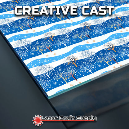 Creative Cast Acrylics - A Christmas Walk