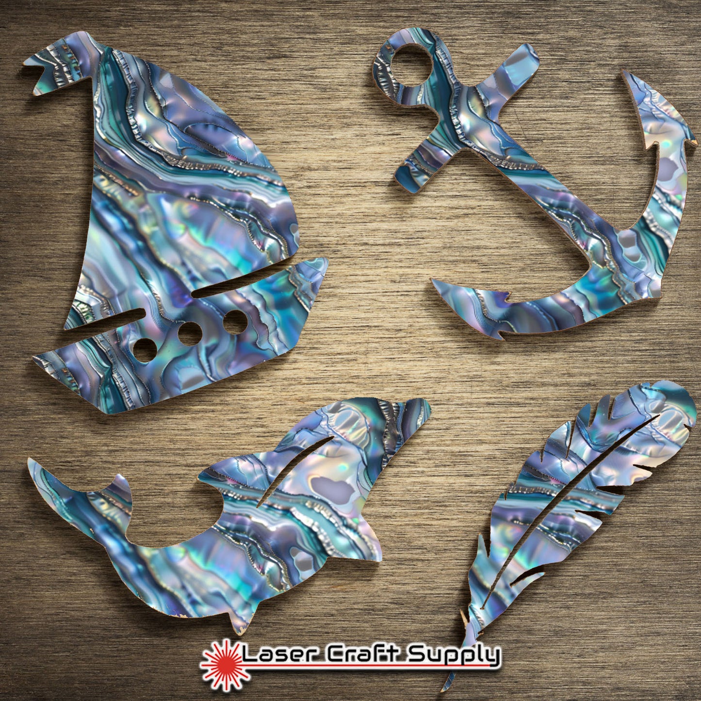 Creative Cast Acrylics - Abalone Vein