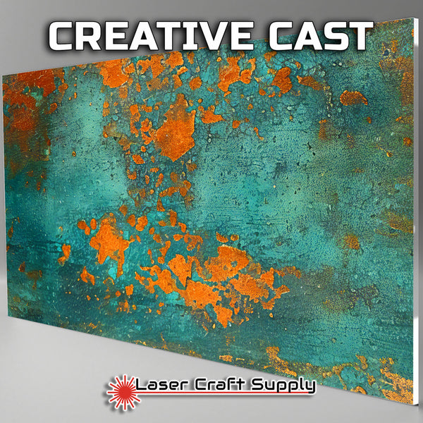 Creative Cast Acrylics - Aged Copper – Laser Craft Supply