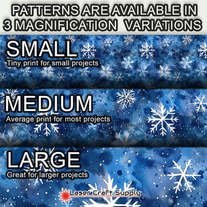 Creative Cast Acrylics - Amazing Snowflakes Flurry