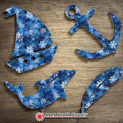 Creative Cast Acrylics - Amazing Snowflakes Flurry