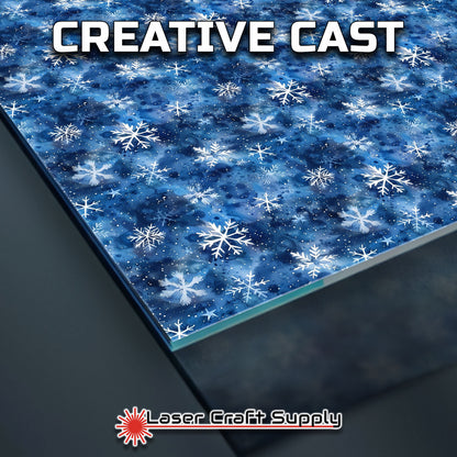 Creative Cast Acrylics - Amazing Snowflakes Flurry