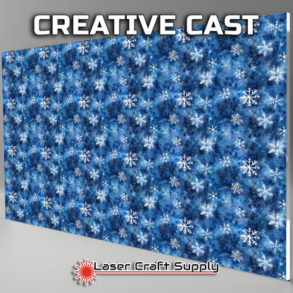 Creative Cast Acrylics - Amazing Snowflakes Flurry