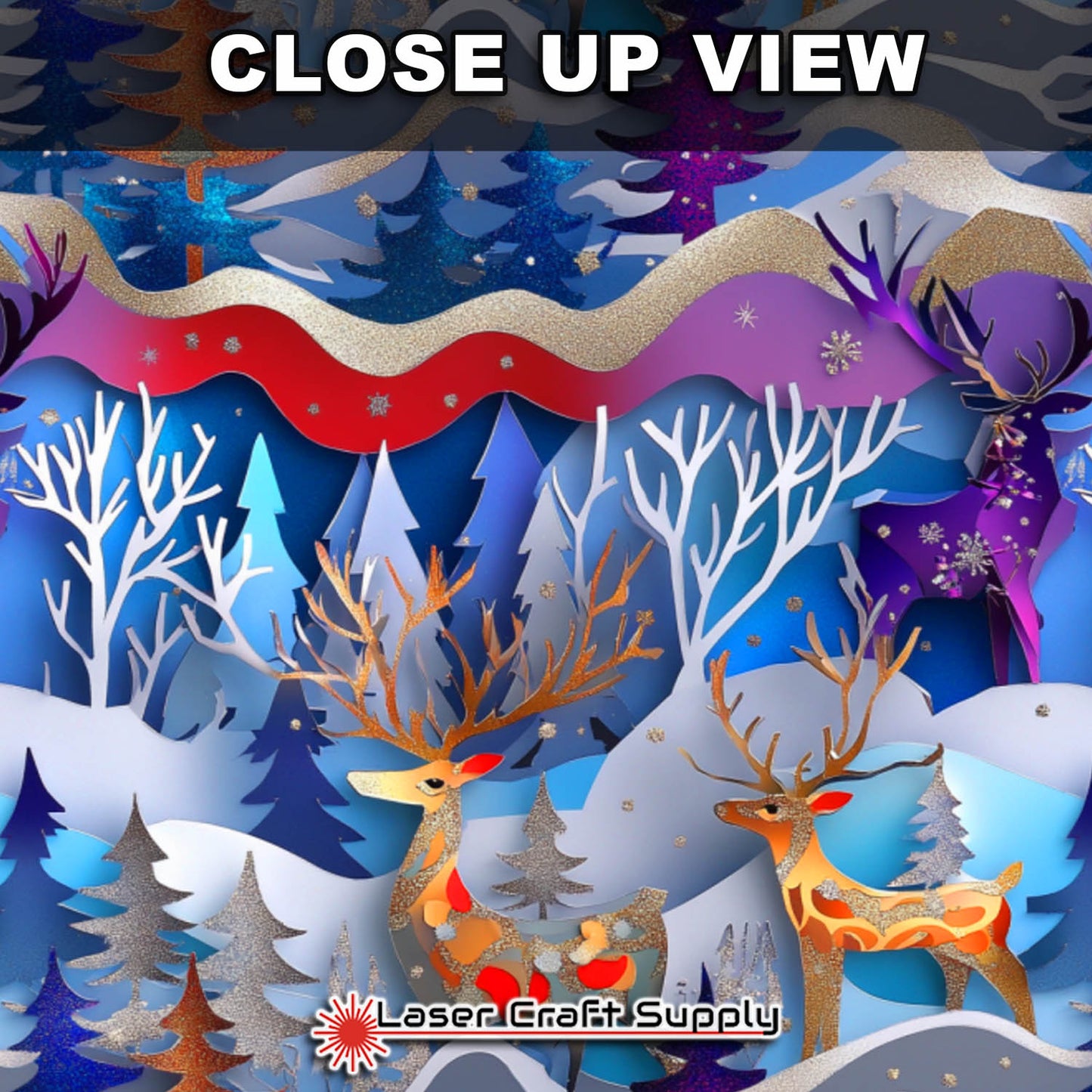 Awesome Reindeer - Creative Cast