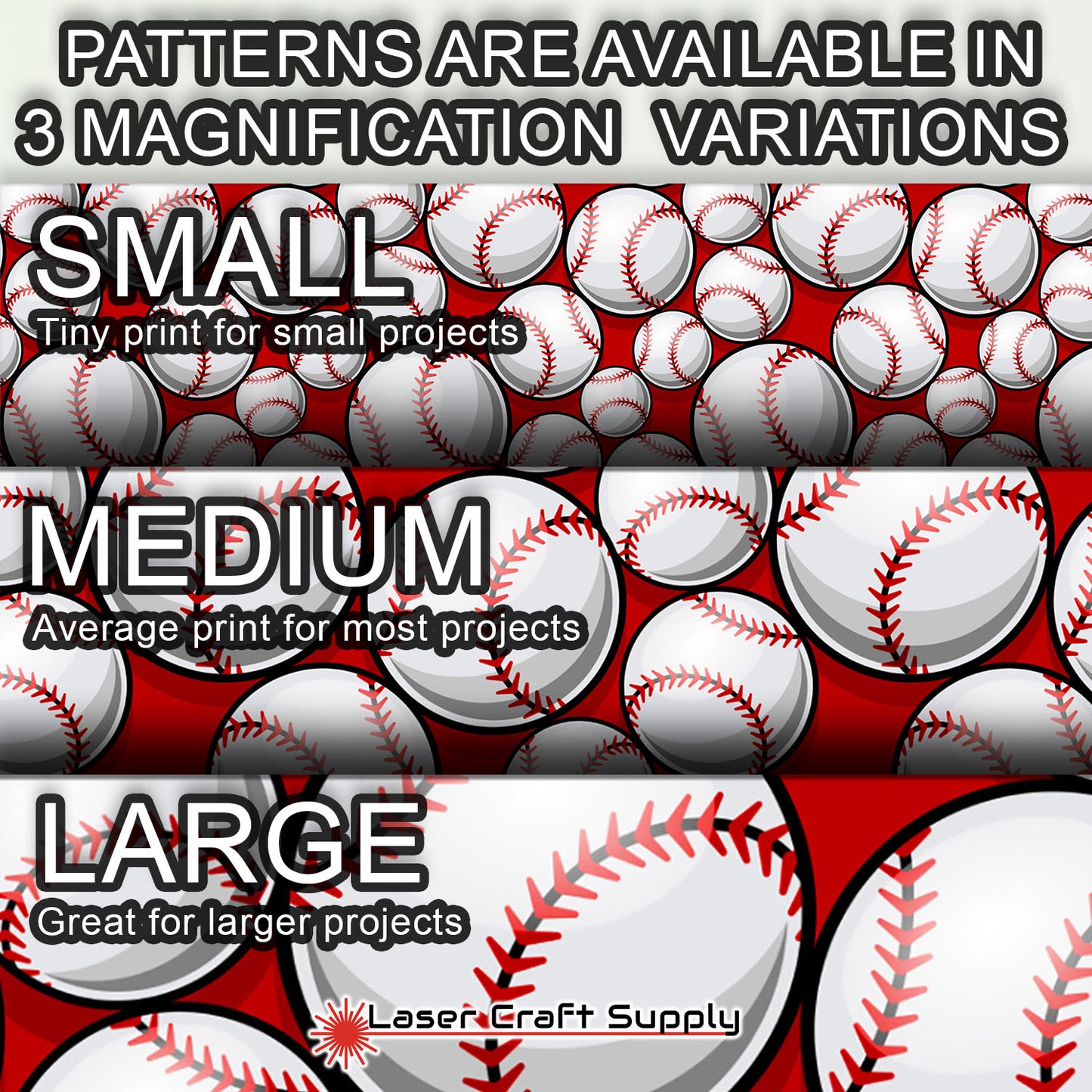 Creative Cast Acrylics - Baseballs