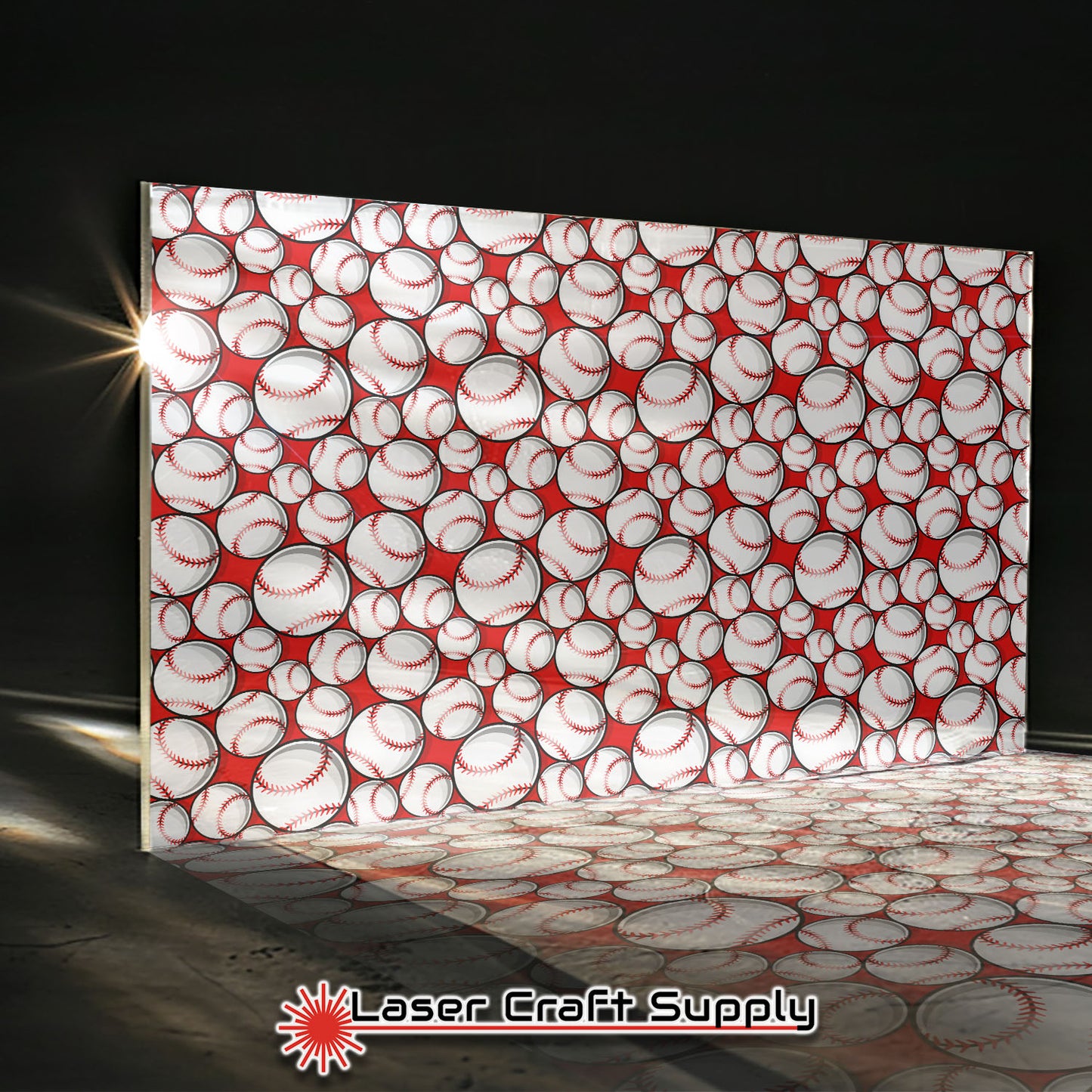 Creative Cast Acrylics - Baseballs