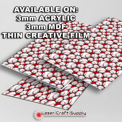 Creative Cast Acrylics - Baseballs