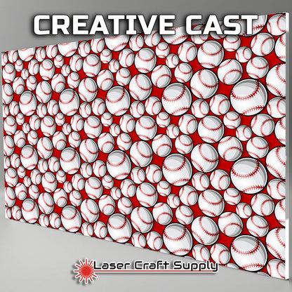 Creative Cast Acrylics - Baseballs