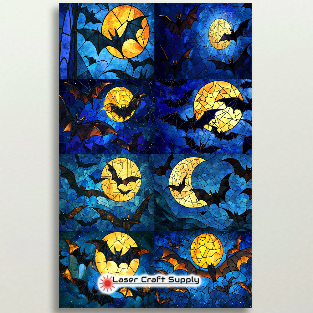 Bats and Moon-tile