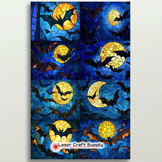 Bats and Moon-tile