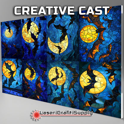 Bats and Moon-tile