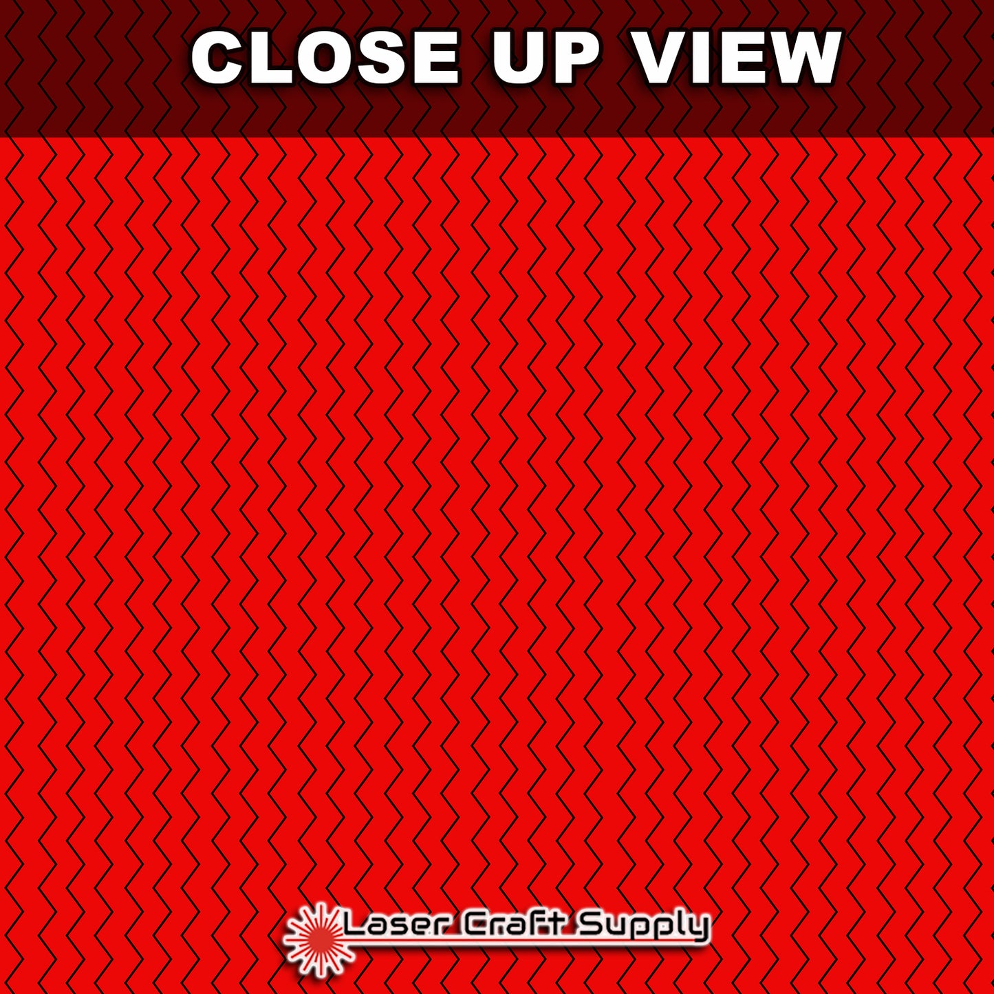 Black and Red Chevron