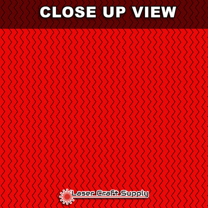 Black and Red Chevron