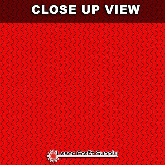 Black and Red Chevron