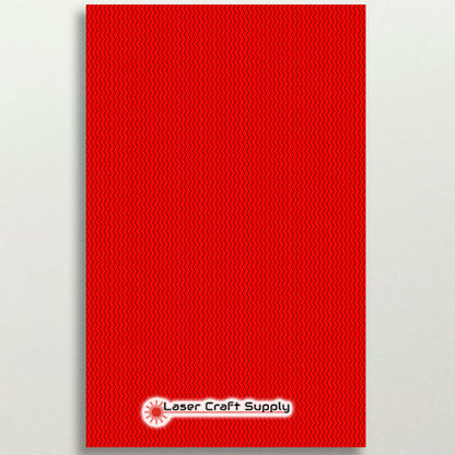 Black and Red Chevron