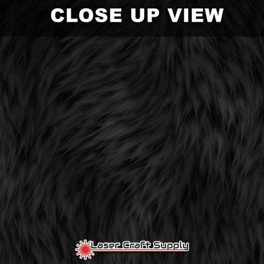 Black with Sheen Fur - FULL SHEET