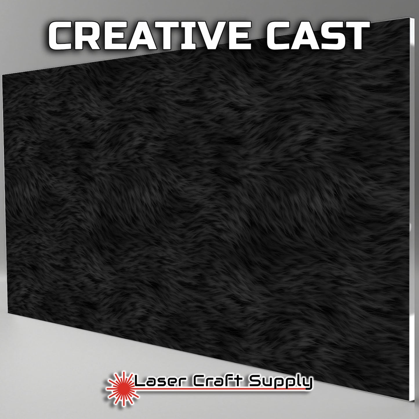 Black with Sheen Fur - FULL SHEET